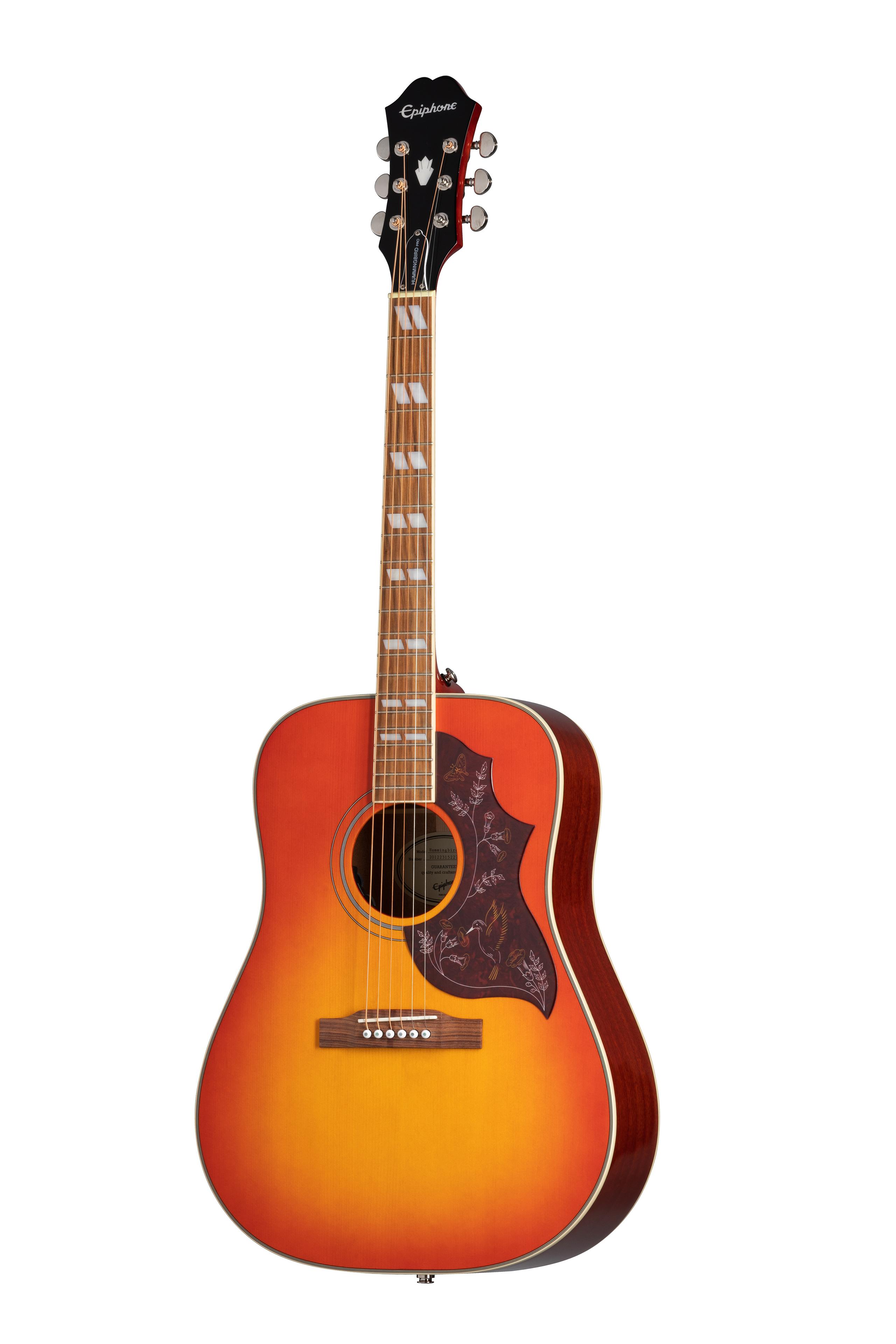 Epiphone Studio Hummingbird Solid Top With Fishman Sonitone Pickup